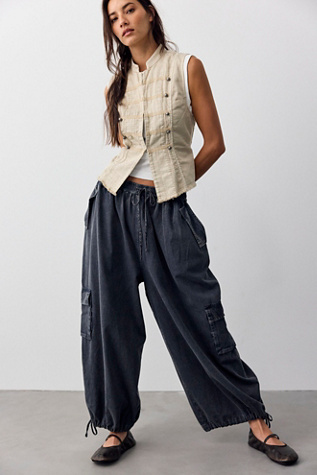 Bobbi Pull-On Cargo Trousers