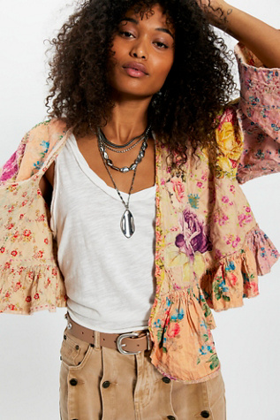 Magnolia Pearl Lotte Piano Shawl at Free People