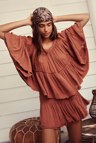 Tiki Lulu Set by free-est at Free People in Honey Topaz, Size: XS