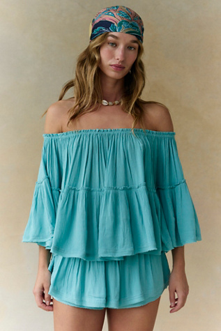 Tiki Lulu Set by free-est at Free People in Blue, Size: S
