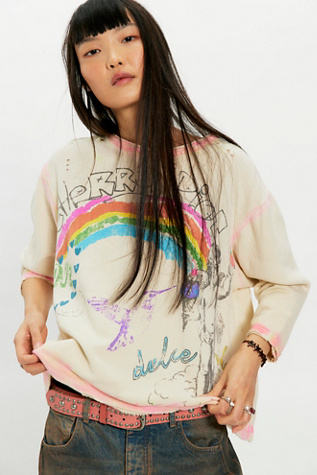 Magnolia Pearl Cherry Riot Hermosa Sweatshirt at Free People in White