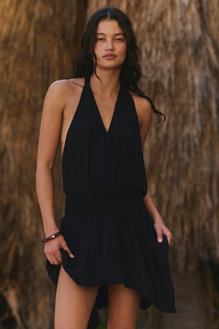 Louise Mini Dress by free-est at Free People in Black, Size: S