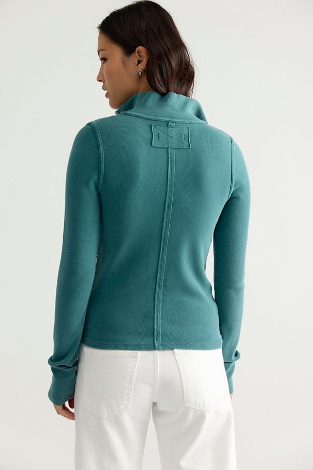 We The Free Lake Solid Henley #1