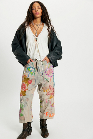 Magnolia Pearl Valentine Cropped Jeans at Free People