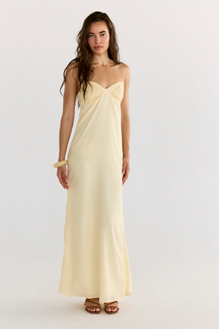 ross dress for less myrtle beach sc Queendancer Women Floral Butter Yellow Maxi Beach Wedding Guest Dress A  Line Off the Shoulder Summer Dress – queendanceruk main image 1
