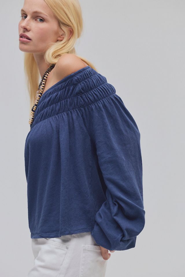 We The Free Peaches Off-The-Shoulder Blouse #1