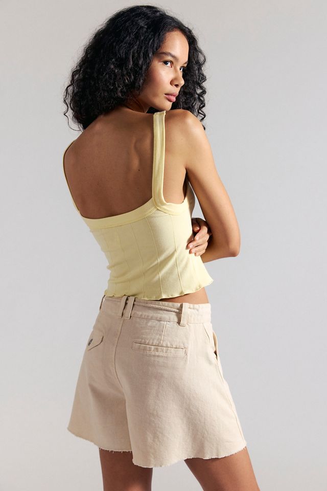 Camped Out Cotton-Canvas Shorts #1