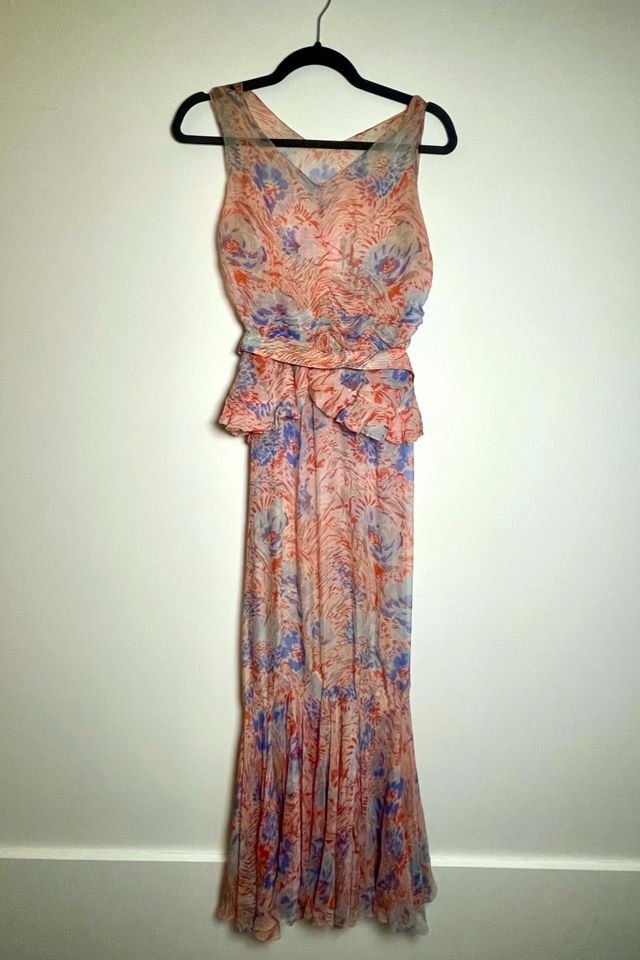 Nostalgic Nomade Floral Fantasy Maxi Dress #1