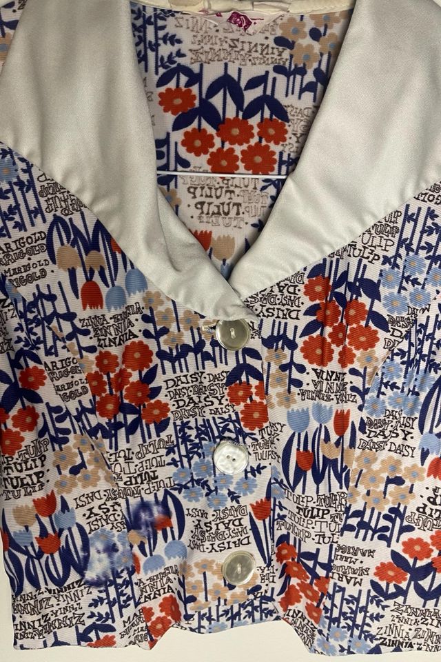 Nostalgic Nomade Tulip Crop Button Down #2