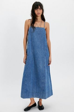 Another Season Denim Midi Dress | Free People