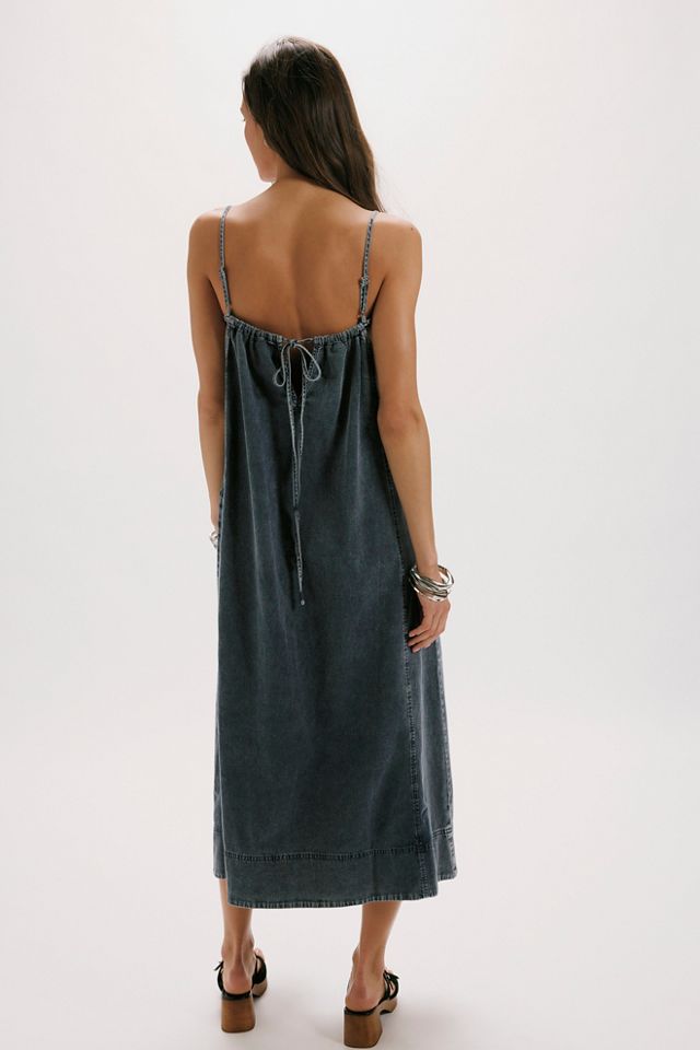 Miko Denim Midi Dress #3