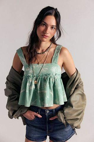 Eloise Jacquard Blouse | Free People