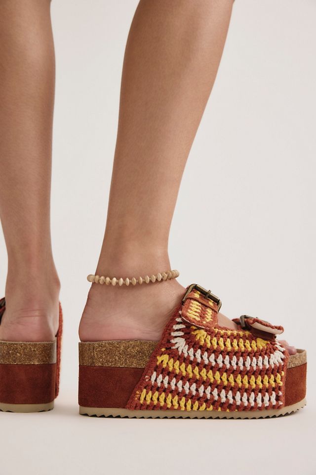 Spring Breaker Flatform Sandals #2