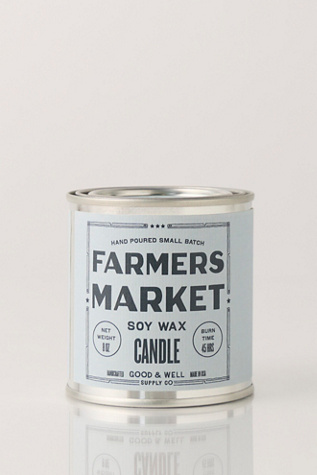 Good & Well Supply Co. Happy Place Candle at Free People in Blue