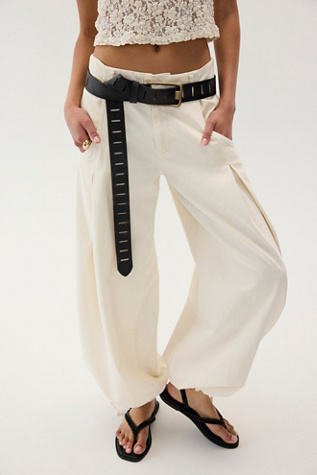 We The Free Jona Xtra Long Belt at Free People in Black, Size: S-M/P-M