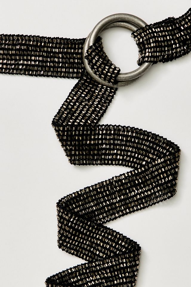 Breezy Beaded Wrap Belt #2