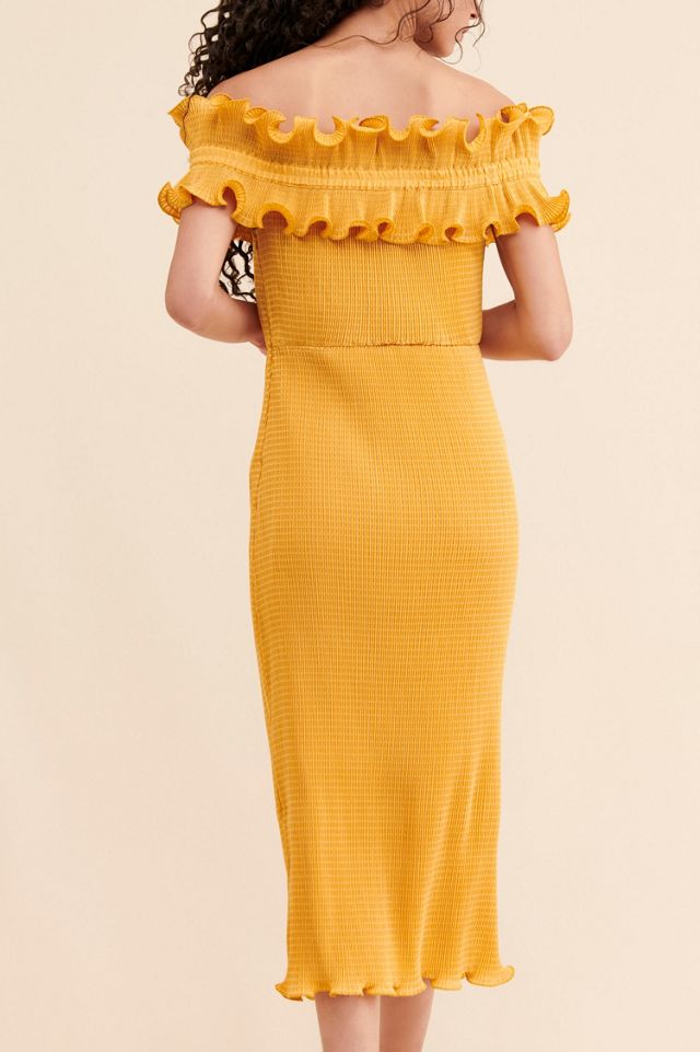 Keepsake Off the Shoulder Ruffle Dress #1