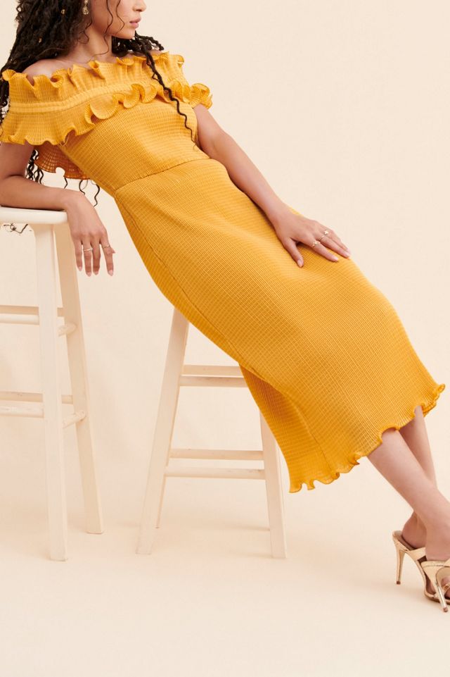 Keepsake Off the Shoulder Ruffle Dress #2