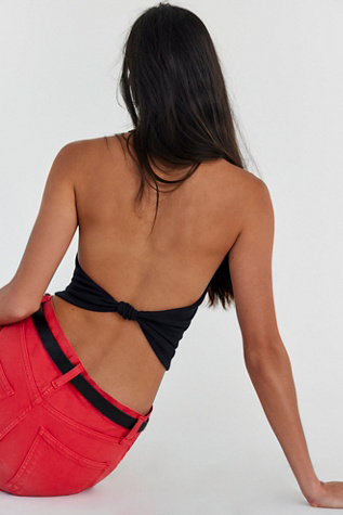 Round Two Pique Low-Back Tank