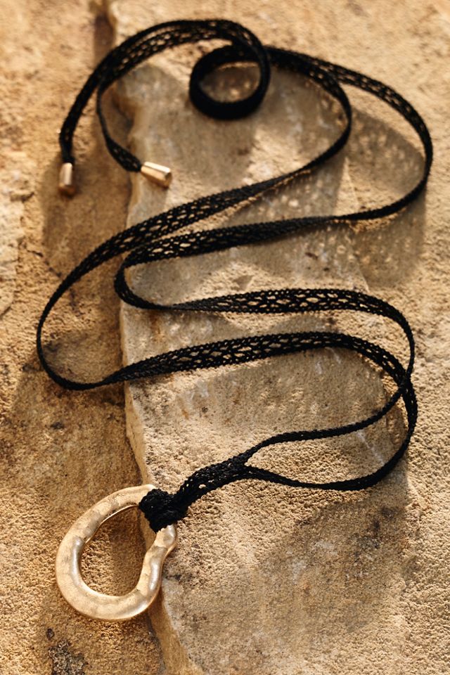 Moon Lariat Necklace #3