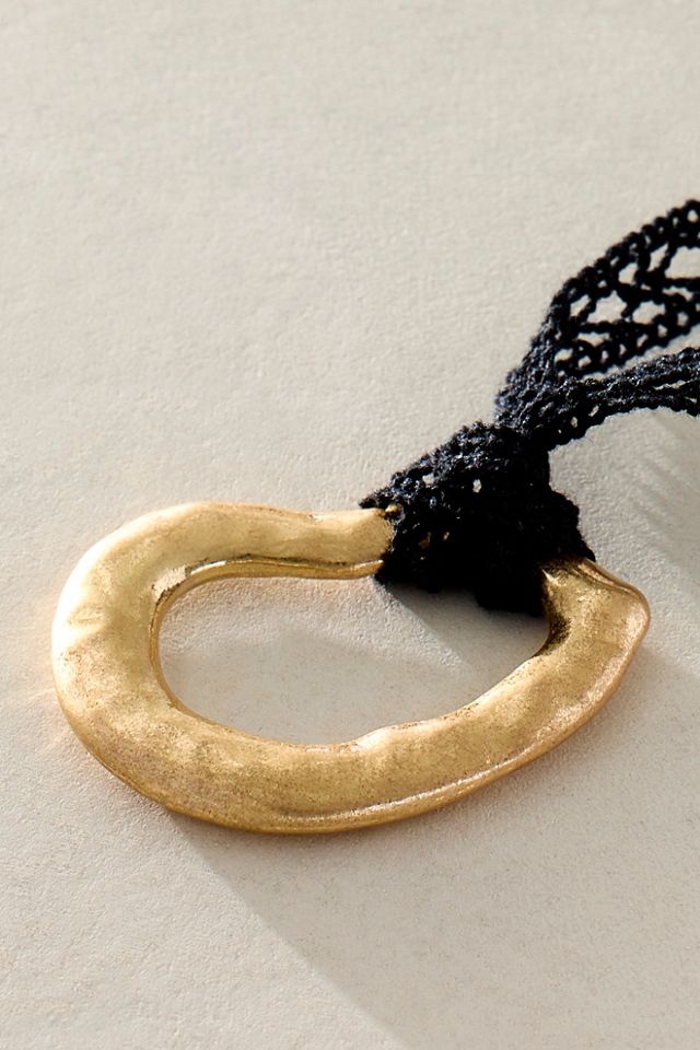 Moon Lariat Necklace #1