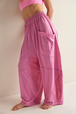 Night Mode Lounge Pants by Intimately at Free People in Pink, Size: S