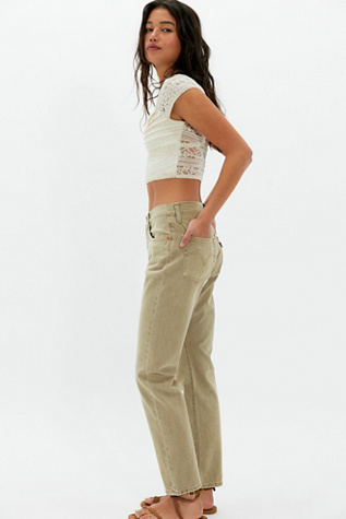 Женские джинсы Levi's 501 Straight, цвет: Chipped Winter Twig — фото 3