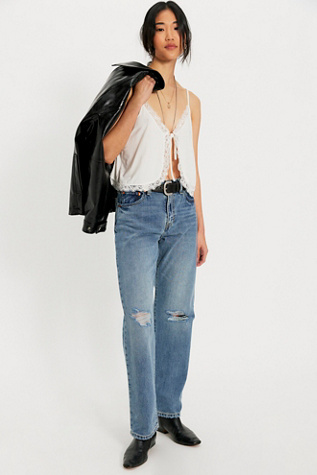 Levi's Easy Dad Jeans at Free People in Light Wash, Size: 31