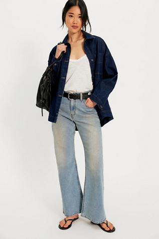 Levi's Loose Boot Jeans at Free People in Light Wash, Size: 26