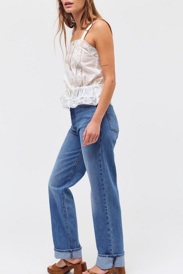 Levi's Ribcage Full Length Jeans #3