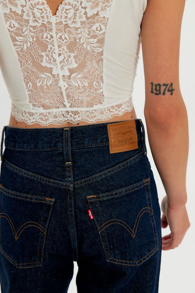 Levi's Ribcage Wide-Leg Jeans #3