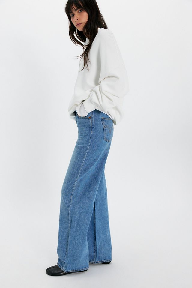 Levi's Ribcage Wide-Leg Jeans #2