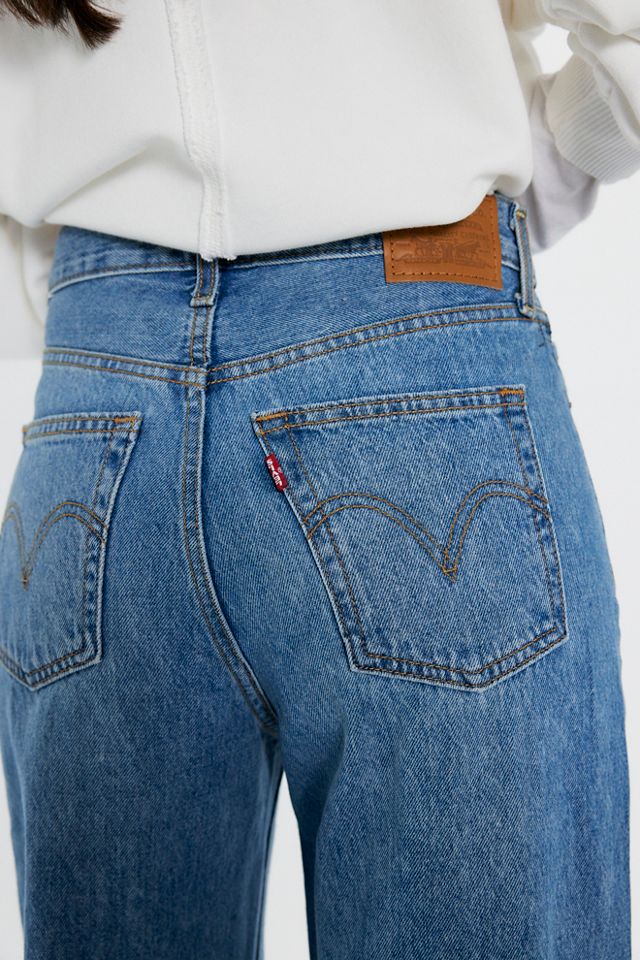 Levi's Ribcage Wide-Leg Jeans #3