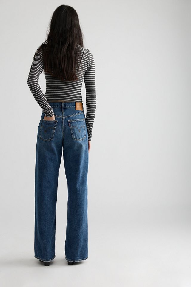 Levi's Ribcage Wide-Leg Jeans #2