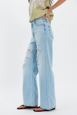 Женские джинсы Levi's Ribcage Wide-Leg, цвет: Do It Again — фото 3