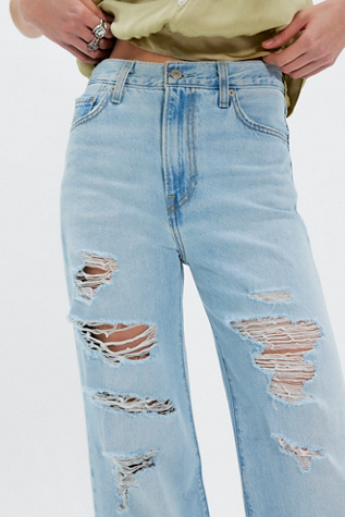 Женские джинсы Levi's Ribcage Wide-Leg, цвет: Do It Again — фото 4