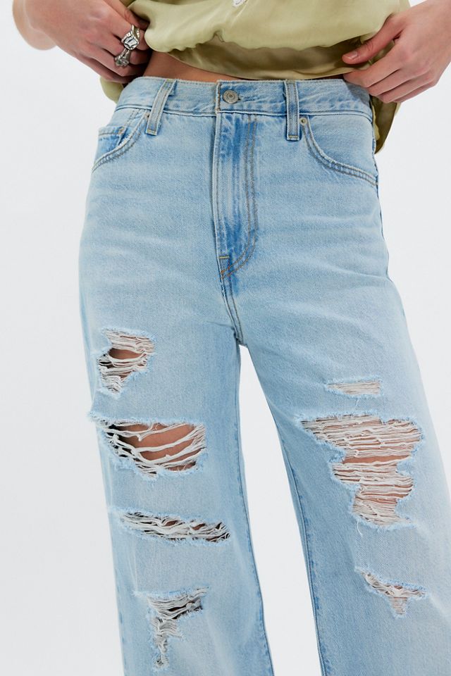 Levi's Ribcage Wide-Leg Jeans #3