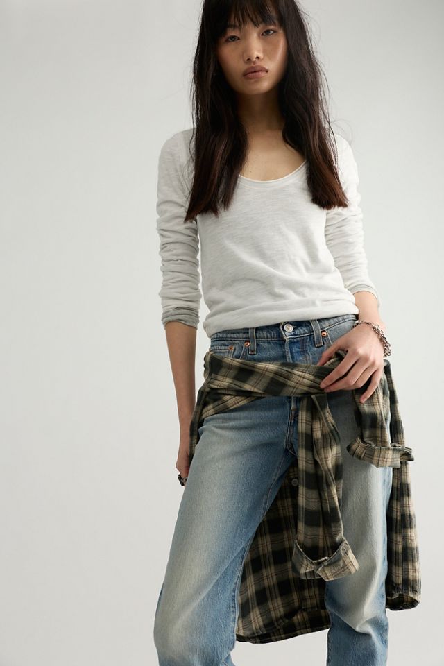 Levi's Wedgie Straight Jeans #4