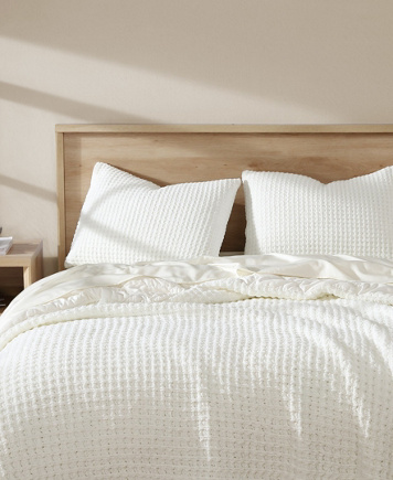 Sunday Citizen Snug Waffle Comforter - Thumbnail 4