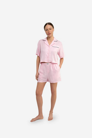 Sunday Citizen Short PJ Set- Woven Cotton (Unitex)