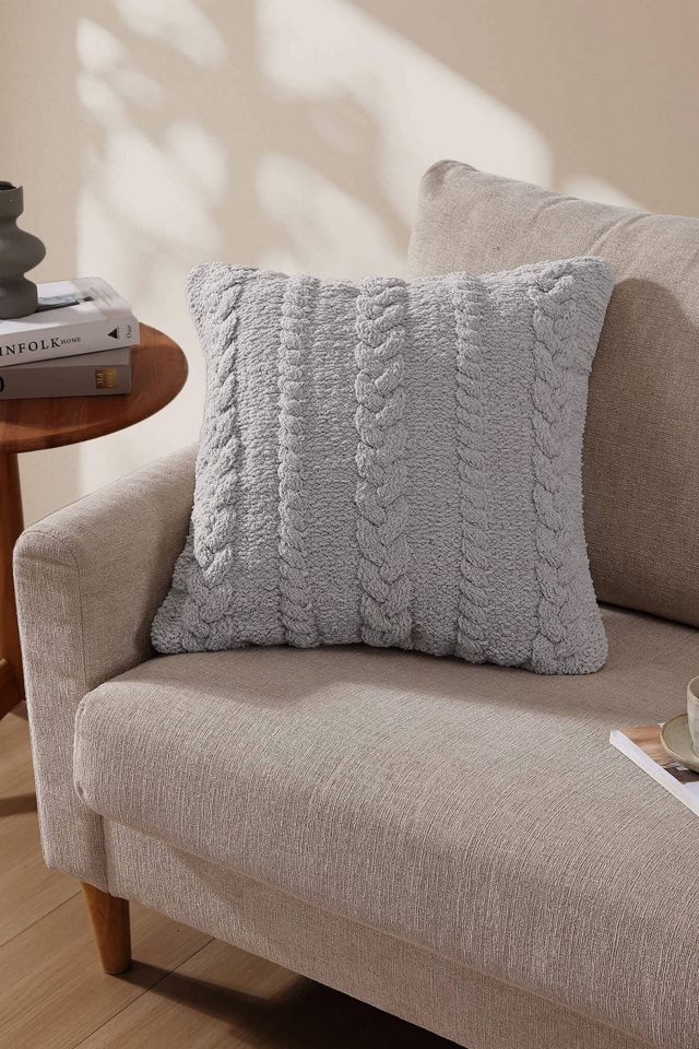 Sunday Citizen Braided Throw Pillow #3