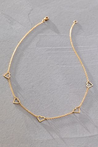 Atma Prema Gold Heart Necklace
