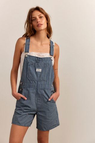 Rolla's Sailor Gingham Overalls | Free People