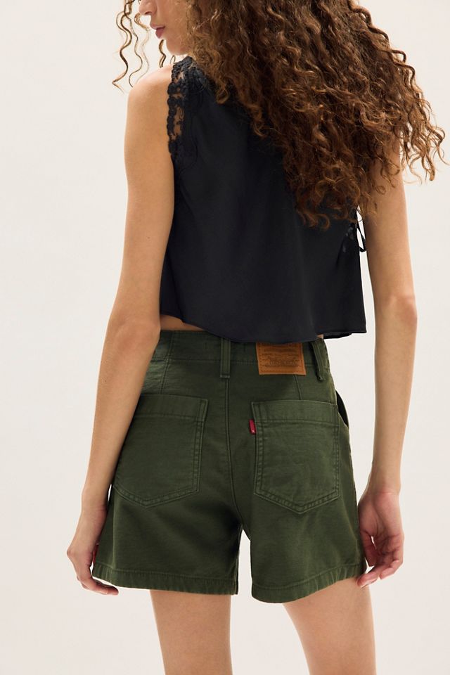 Levi's Ribcage Utility Shorts #1