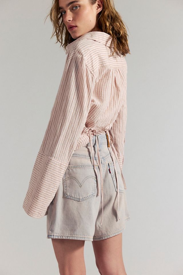 Levi's High-Rise Baggy Shorts #1