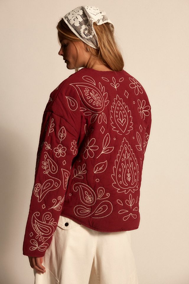 Veste Bandana Denim And Bone #1