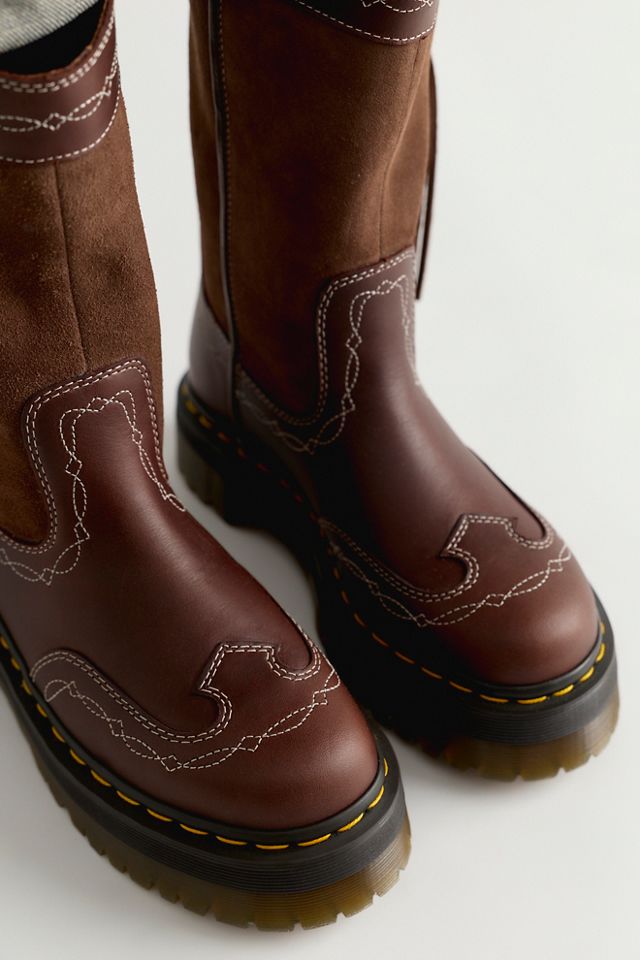 Bottes mi-hautes à franges Fusion Dr. Martens #1