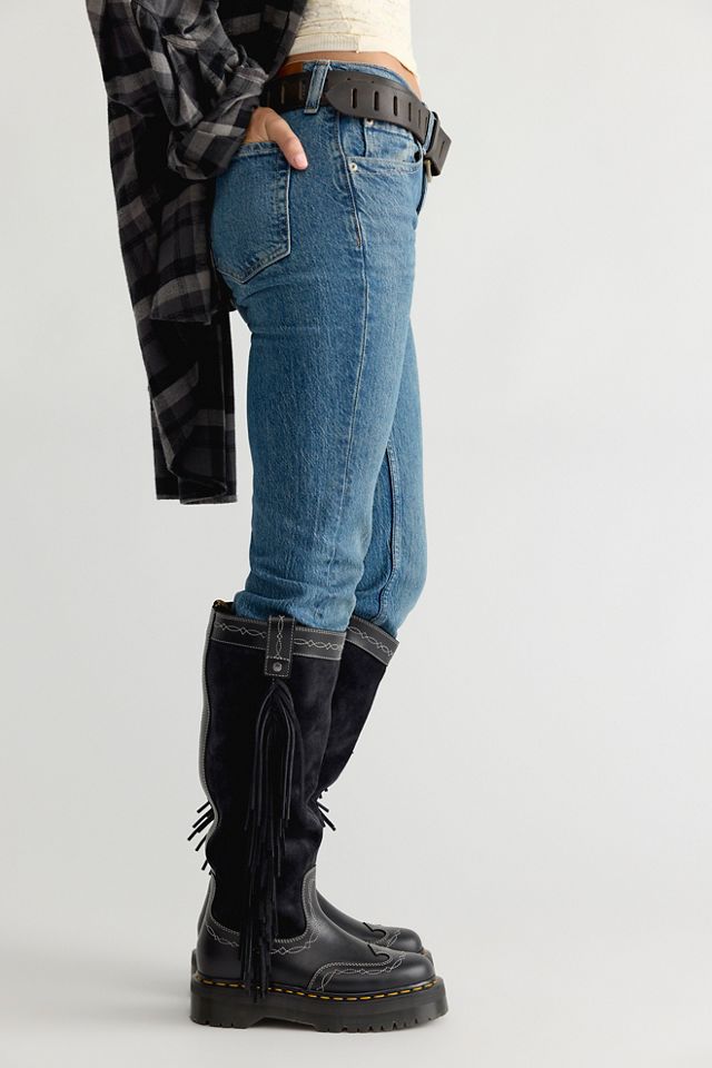 Bottes Desert Rodeo Hi en daim Dr. Martens #5
