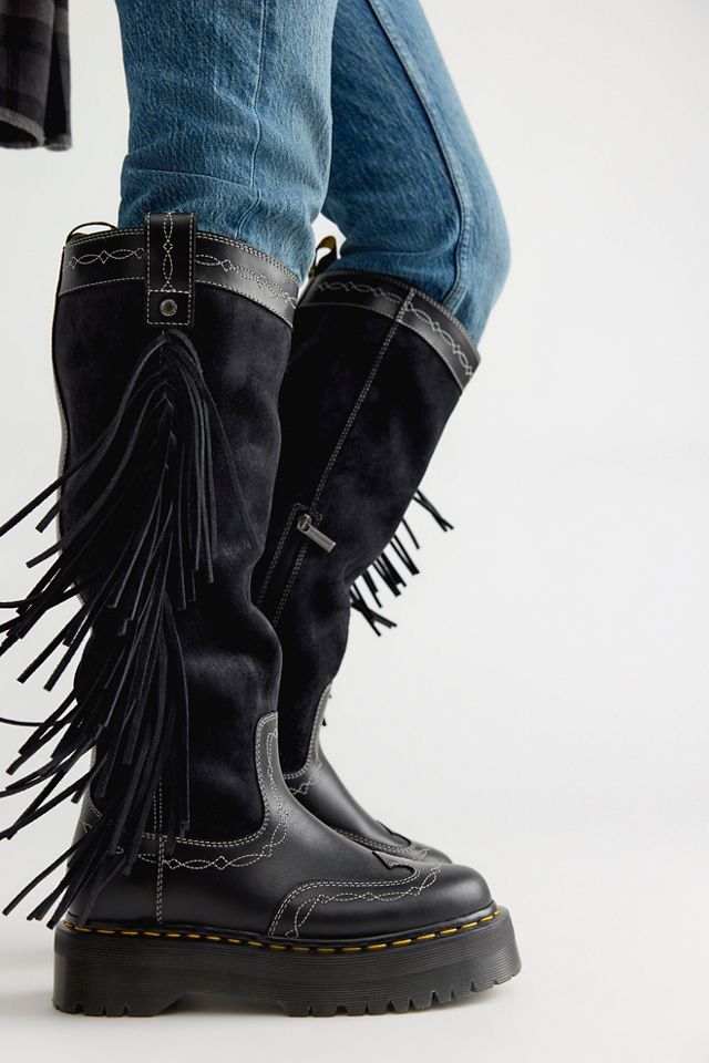 Bottes Desert Rodeo Hi en daim Dr. Martens #4