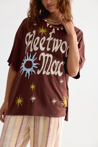 Daydreamer Fleetwood Mac Doodles Oversized Tee